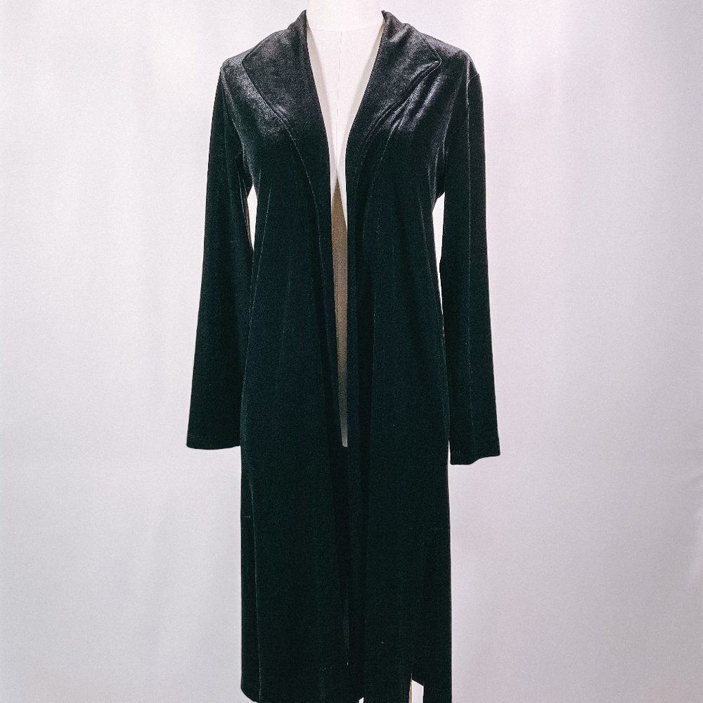 Chicos Velvet Coat